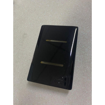 Placa p/ 2 Interruptores 4x2 - Novara Preto Brilhante Placa p/ 2 Interruptores 4x2 - Novara Preto Brilhante